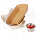Boîte d&#39;emballages à hot-dog de restauration rapide